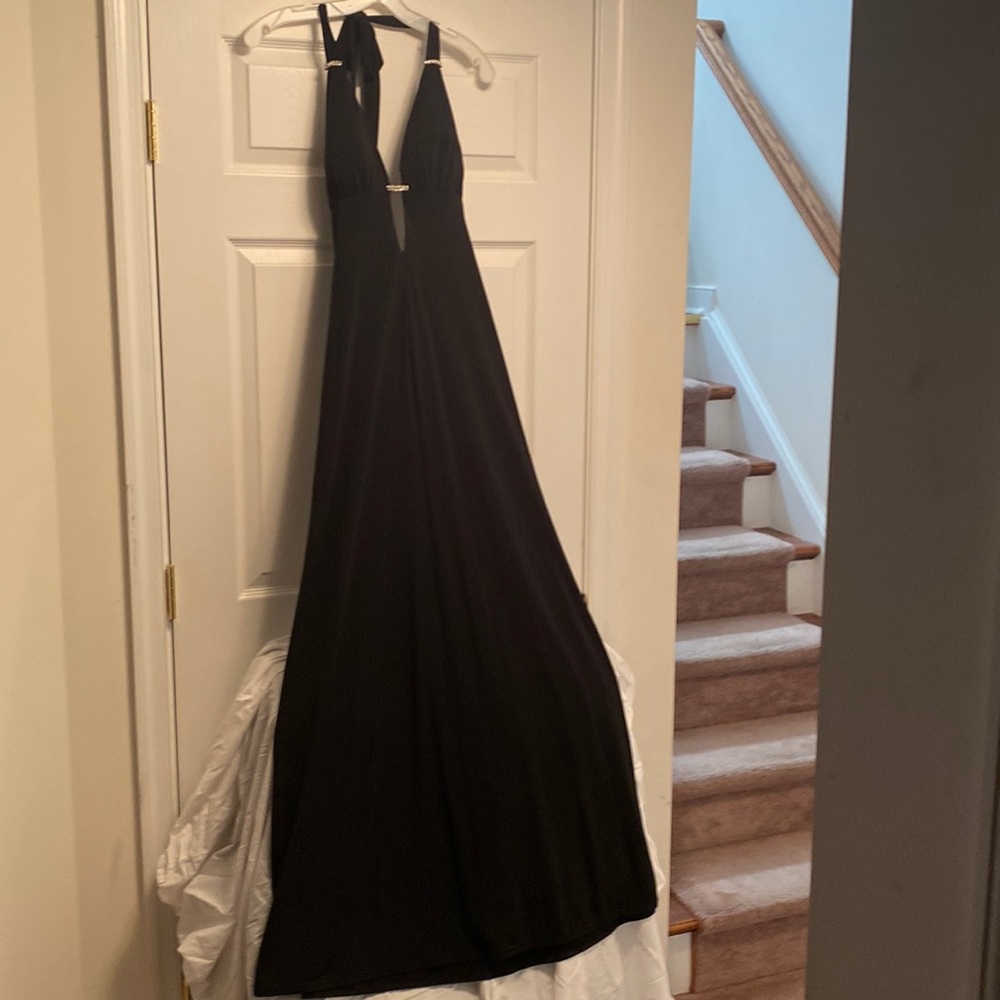 Brand New Blondie Nites, bought from David’s Bridal Black floor length gown… - Picture 1 of 5